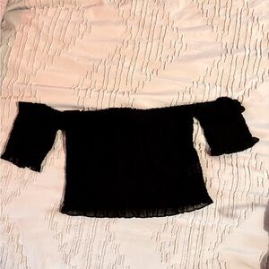 FashionNOVA off the shoulder crop top